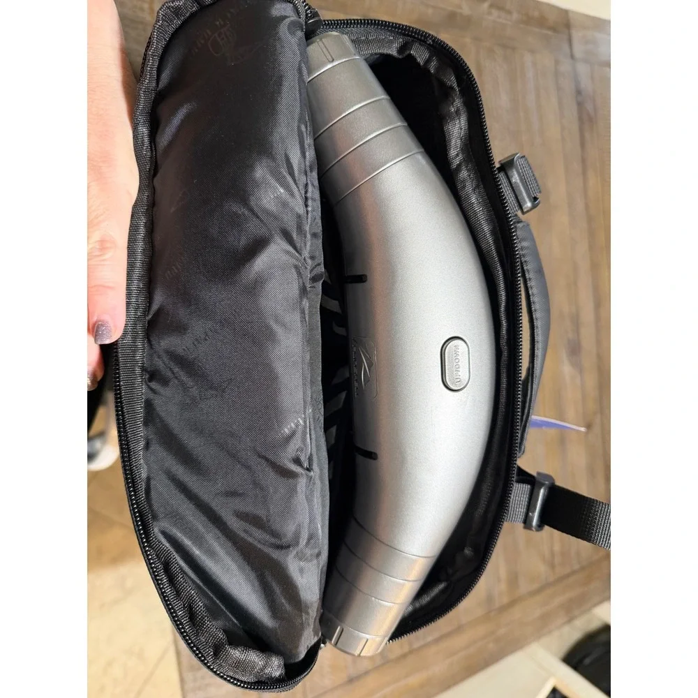 Thirty Five Lines Backpack Umbrella Unisex Large Grey NWT Hands Free Sun Rain